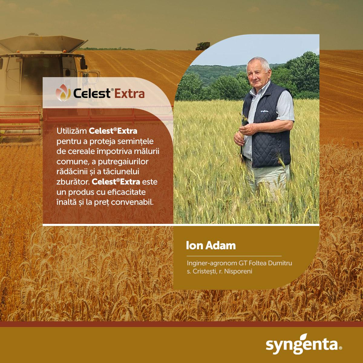 Ion Adam despre Celest Extra